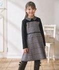 組曲 KIDS 【150-160㎝】レディチェック ワンピース
