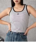 WEGO 【カップ付きインナー】グラフィックカップ付きリブタンク