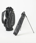 23区GOLF 【UNISEX】セルフスタンドバッグ内蔵キャディバッグ キャリー付き 練習や電車移動に◎