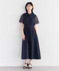 YECCA VECCA レース切替ワンピース