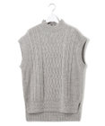 23区 【23区 lab.】アランパターン  ニットベスト