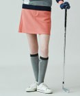 23区GOLF 秋冬の暖か定番スカート！【WOMEN】クロスサーモツイル 台形スカート