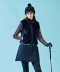 23区GOLF おしゃれに防寒！【WOMEN】中綿×ファー コンピワンピース