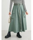 Green Parks ・ＳＵＧＡＲ　ＳＰＯＯＮ　ミリタリーフレアスカート