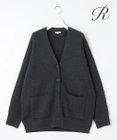 23区 S 【R(アール)】ウールカシミヤ Vネックカーディガン