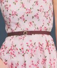 TOCCA CLOVER BUCKLE RIBBON BELT ベルト