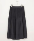 自由区 【ご好評につき追加生産・セットアップ対応・洗える】ライトサテンプリーツ スカート
