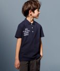 J.PRESS KIDS 【100-130cm】T/C ライト カノコ 半袖ポロシャツ