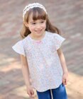 ANY KIDS 小花柄 プリント Tシャツ