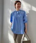 UNFILO L ギャザーブラウス