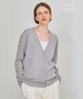 BEIGE， 【WEB限定・洗える】ALSACE / パール釦ウールニットカーディガン