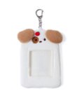 WEGO ふわふわぬいカードホルダーキーホルダーA