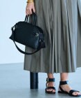 TOPKAPI 【Breath TOPKAPI】SCOTCH GRAIN スコッチグレイン ベルトデザイン ショルダー付き ミニトート バッグ