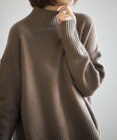 UNFILO ウールカシミヤ ハイネックニット