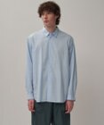 ATON SHRINK COTTON LAWN | オーバーサイズシャツ - UNISEX