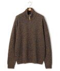J.PRESS MEN 【KING SIZE】【Cash Lamb’s Wool】ハーフジップニット