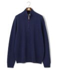 J.PRESS MEN 【KING SIZE】【Cash Lamb’s Wool】ハーフジップニット