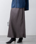 23区 【VERY11月号掲載/洗える】ヴィンテージダブルサテン ナロー スカート