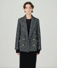 GRACE CONTINENTAL ラメループツイードジャケット