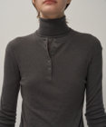 ATON TENCEL SILK CIRCULER RIB | ヘンリーネックセーター