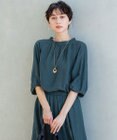 23区 S 【洗える】LIBECOリネン ボリュームスリーブ ブラウス