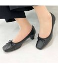 Riz raffinee <Riz raffinee>【WEB限定】スクエアトゥリボンパンプス