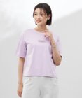 J.PRESS LADIES 【洗える】ロゴ Tシャツ