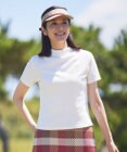 23区GOLF 【WOMEN】【UVケア】ボトルネックシャツ
