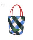 tsumori chisato CARRY くもネコチェック ハンドバッグ ミニバッグ