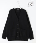 23区 S 【R(アール)】ウールカシミヤ Vネックカーディガン