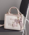 Maison de FLEUR ロゴ刺繍キャンバス2Wayトートバッグ