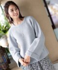 Tiaclasse 【洗える】リラックス感のあるラグランスリーブニット