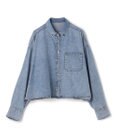 UNFILO 【UNFILO DENIM LIGHT】 クロップドシャツ