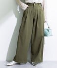 Green Parks チノタックワイドパンツ