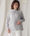BEIGE， EVA / ハイネックロングスリーブブラウス