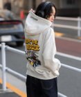 WEGO 【ユニセックス着用ITEM】別注NEWJACKグラフィックプルパーカー
