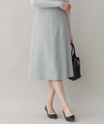 自由区 【XSサイズ～/洗える】ダブルフェイススーティング セミフレアスカート