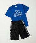 OP／FILA 【Kappa】セットアップ　ブランドロゴ入りトップス＋ショートパンツ