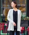 自由区 【好評につき新色追加・接触冷感・UVカット・洗える・XSサイズあり】ハンディカーディガン ロング丈