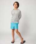 OP／FILA 【Ocean Pacific】長袖ラッシュTシャツ＋ショーツ 2点セット水着 インナーショーツ付き
