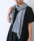 AND WOOL 〈上質な素材と手仕事から生まれた優しいニット〉シルクリネンのストール