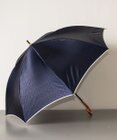 AURORA シャルルジョルダン　ポリエステル サテン エンボス 加工耐風雨傘