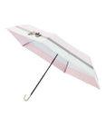 MOONBAT estaa 晴雨兼用 折りたたみ傘 グログランテープリボン 日傘 遮光 遮熱 UV