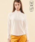 23区GOLF 【WOMEN】【吸水速乾・UVケア】ハーフジップ シャツ
