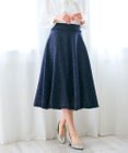 Feroux 【セットアップ対応】春ツイード フレアスカート
