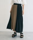 YECCA VECCA ドロストデザインロングスカート