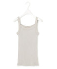 ICB 【洗える】オーガニックリブタンク キャミソール