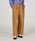 LENO ONE  FOWARD PLEATS CHINO TROUSERS ワンタックチノパンツ