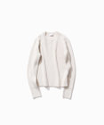 ATON NATURAL DYED WOOL | クルーネックリブセーター