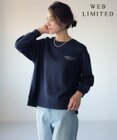 J.PRESS LADIES L 【WEB限定】ロゴ裏毛 スウェット